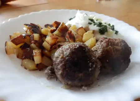 Boulettes de bœuf à la coriandre