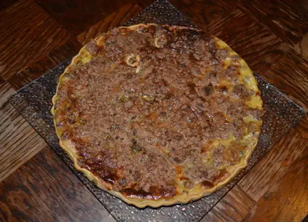 Tarte crumble choco - bananes