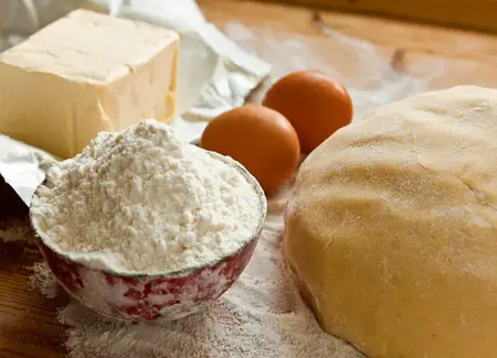 Pâte à tarte faite à la casserole