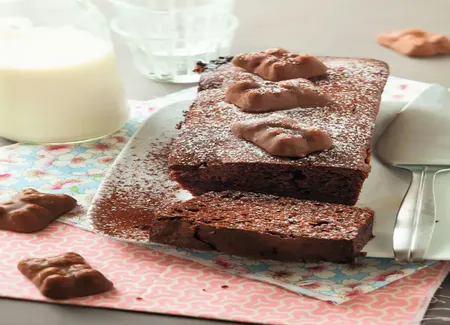Cake chocolat aux oursons à la guimauve