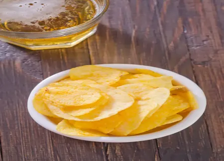 Chips de topinambours