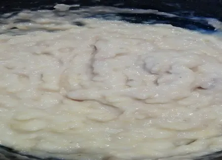 Purée de banane pour accompagnement
