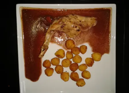 Lapin au chocolat (conejo con chojolate)