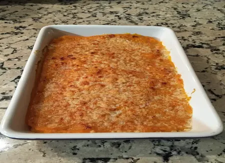 Cari de patate douce gratiné