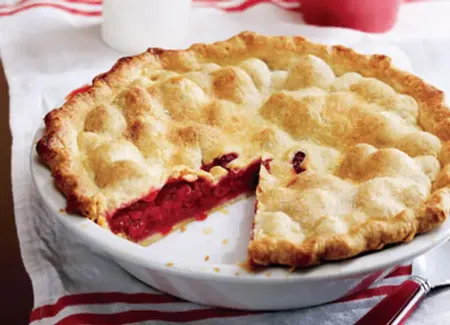 Tarte aux framboises surgelées