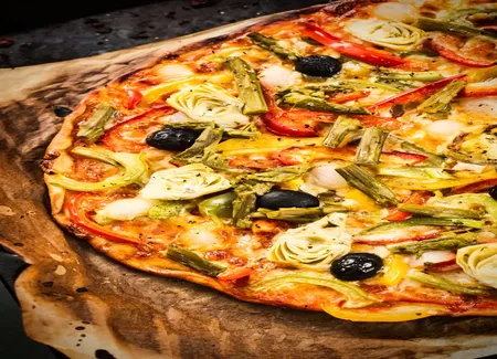 Pizza aux légumes facile