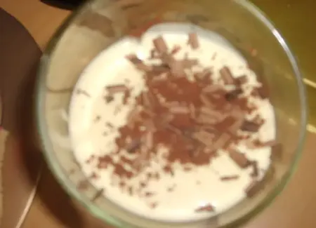 Mousse chocolat blanc et chocolat noir