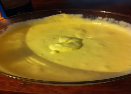Mousse de petits-suisses citronnée