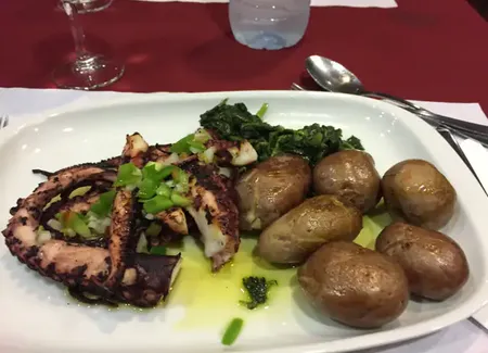 Poulpe "a lagareiro" (recette portugaise)
