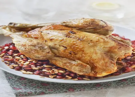 Poulet d'israël aux grenades
