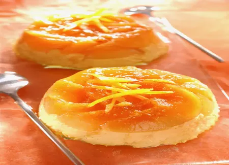 Entremets aux poires caramélisées