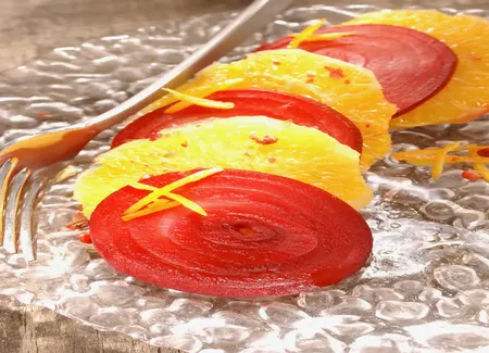 Salade oranges et oignons