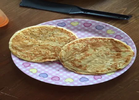 Pancakes aux flocons d'avoine