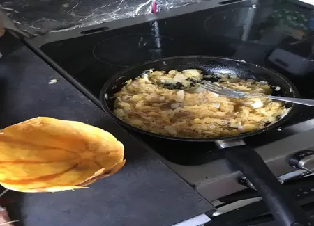 Tarte à la courge spaghetti
