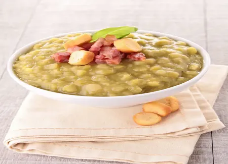 Purée de pois cassés