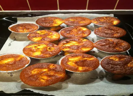 Muffin pomme et chocolat riz soufflé