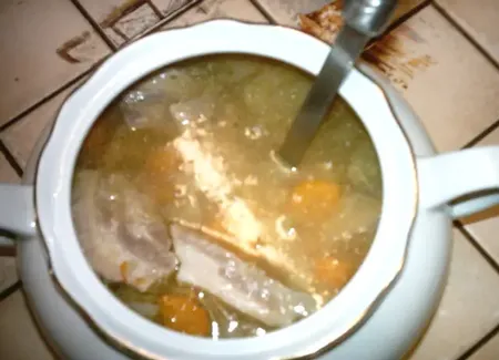Soupe au chou de ma grand mère