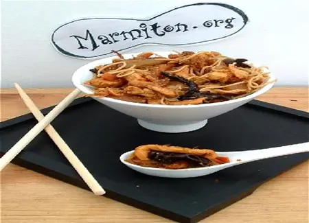 Pâtes à la chinoise - bami goreng maison