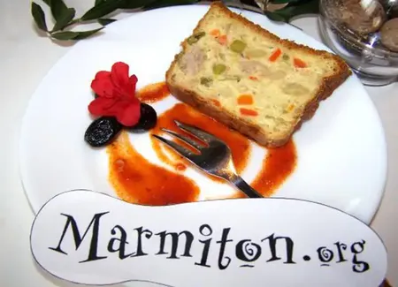 Cake à la macédoine