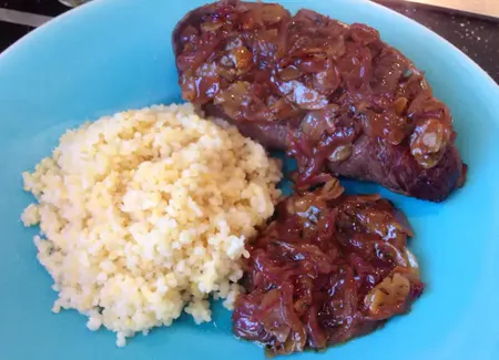 Magret de canard miel et amandes