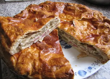 Tourte aux blettes et 3 fromages