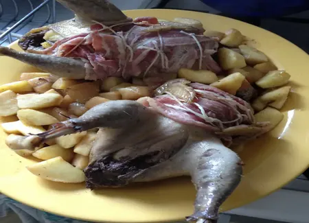 Faisan aux pommes