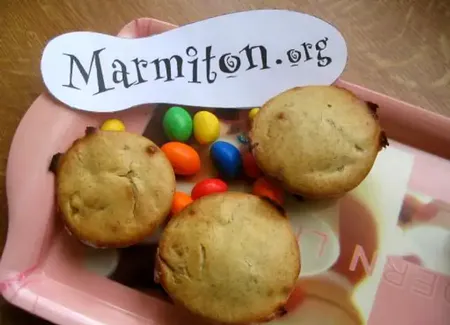 Mini muffins banane cannelle