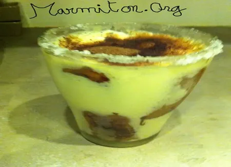 Tiramisu nutella banane