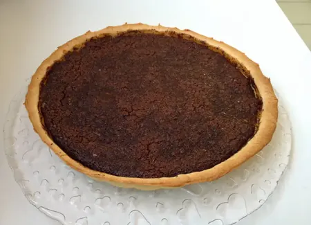Tarte halloween citrouille chocolat cannelle