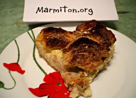 Pain perdu façon flan