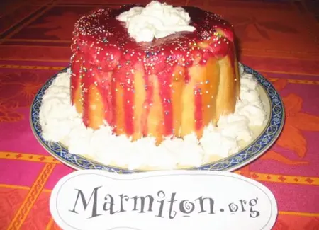 Charlotte au citron et au rhum