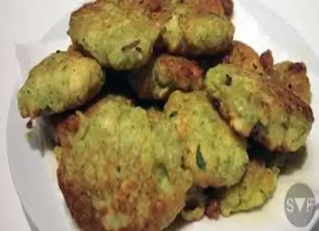 Beignet de courgette et de chou-fleur