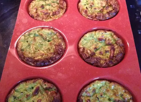 Flan de courgettes au curry rapide