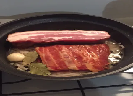 Choucroute de raves salées
