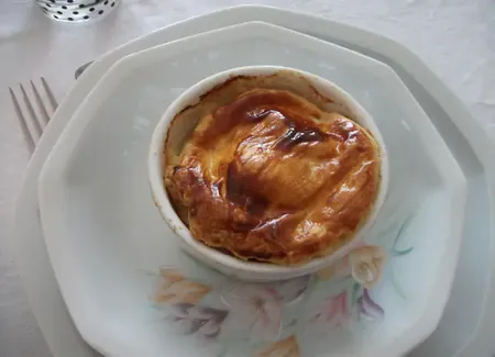 Ramequins feuilletés lotte et fruits de mer