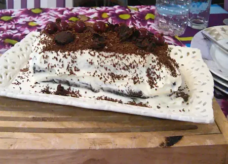 Bûche forêt noire