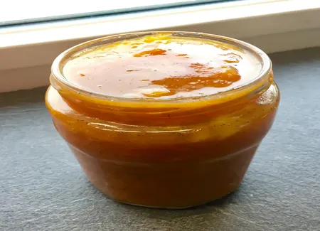 Confiture abricot nectarine vanille