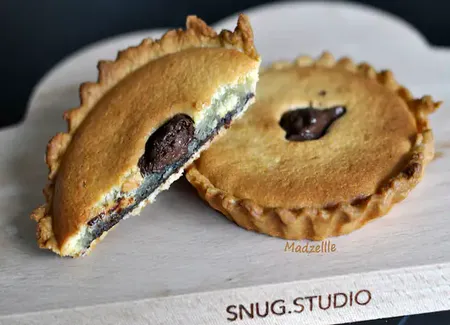 Tartelettes frangipane et chocolat