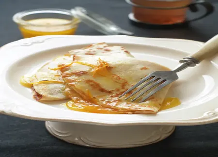The crêpe suzette