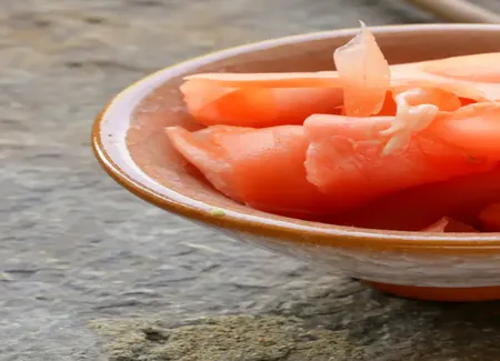 Gari (gingembre mariné)