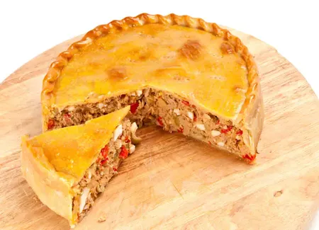 Tarte au thon et à la tomate