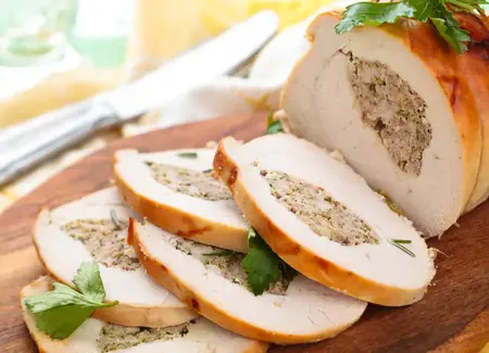 Farce pour dinde, sans porc