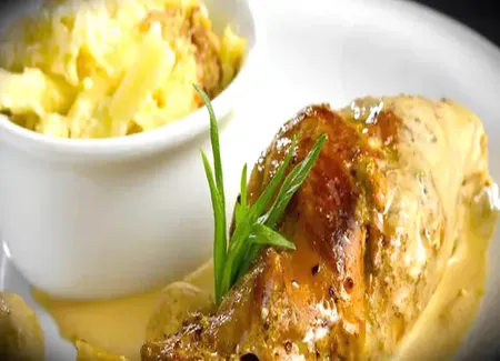 Lapin à la moutarde à ma façon