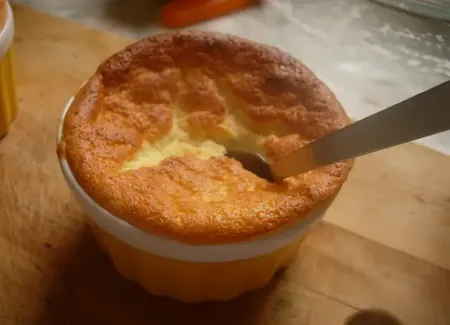 Soufflés aux petits suisses