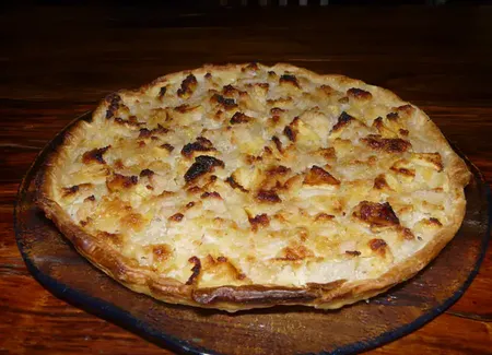 Tarte pommes-poires de mamie josette