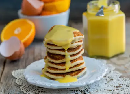 Crème anglaise à l'orange et aux épices