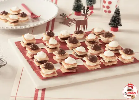 Millefeuille à la chantilly et au nutella®