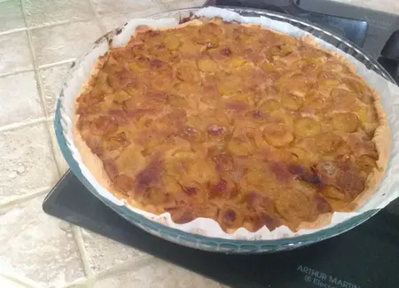 Tarte aux mirabelles de chez ma grand-mère
