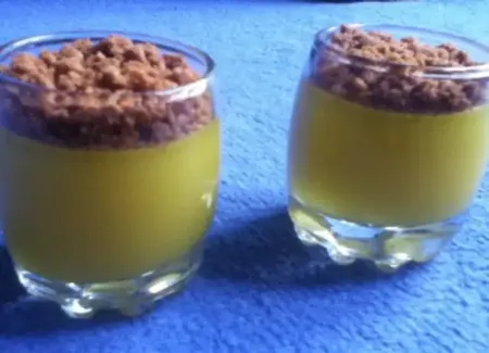 Verrine citron et speculoos
