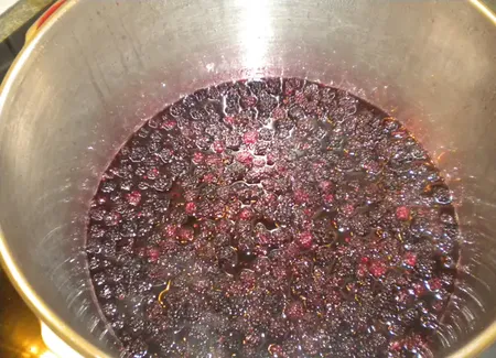 Confiture de mûres des bois